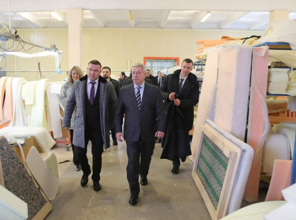 Губернатор Ростовской области посетил импортозамещающие предприятия